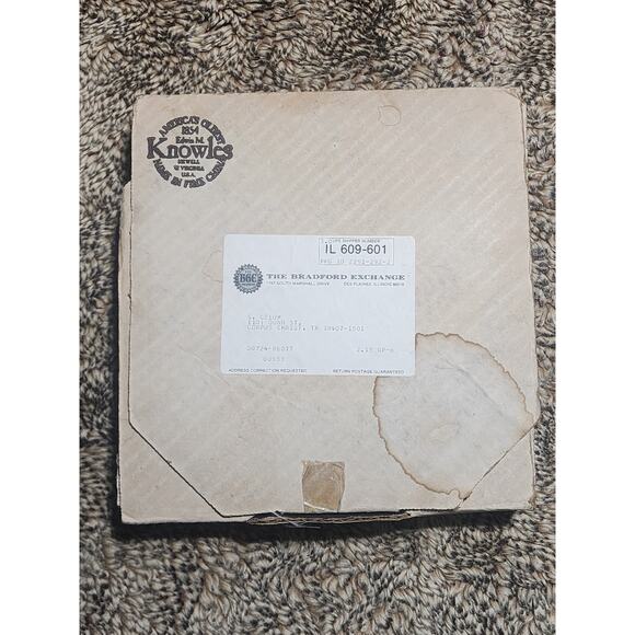 Edwin M Knowles Collector Plate Seventh Issue The Flower Arrangement with COA - Picture 12 of 12